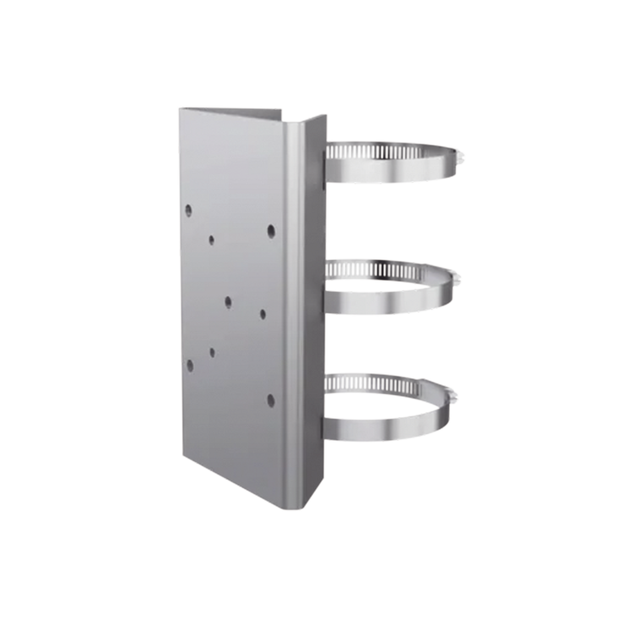 Montaje de Poste para PTZ / Acero Inoxidable / Compatible con PTZ HIKVISION