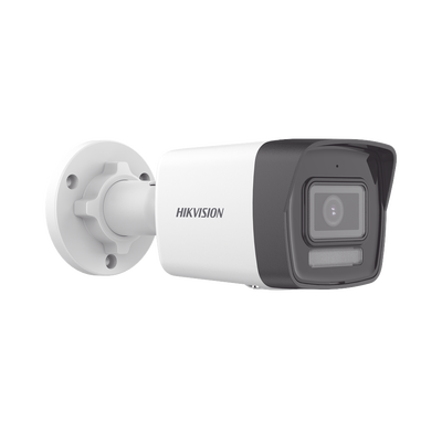 Bala IP 2 Megapixel / Lente 2.8 mm / Dual Light (30 mts IR + 30 mts Luz Blanca)  / ACUSENSE Lite / Exterior IP67 / H.265+ / PoE