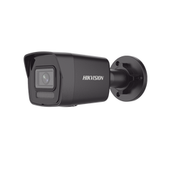 [Dual Light] Bala IP 4 Megapixel / Color Negro /  Lente 2.8 mm / 30 mts IR + 30 mts Luz Blanca / Micrófono Integrado / ACUSENSE Lite / Exterior IP67 / H.265 / PoE  / Micro SD