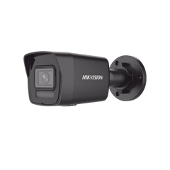 [Dual Light] Bala IP 4 Megapixel / Color Negro /  Lente 2.8 mm / 30 mts IR + 30 mts Luz Blanca / Micrófono Integrado / ACUSENSE Lite / Exterior IP67 / H.265 / PoE  / Micro SD