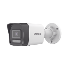 [PROTECCIÓN ACTIVA] Bala IP 4 Megapixel / Lente 2.8 mm / Dual Light (30 mts IR + 20 mts Luz Blanca)  / Audio de Dos Vías /  Luz Intermitente y Alerta de Audio / Micrófono Integrado / ACUSENSE Lite / Exterior IP67 / H.265 / PoE