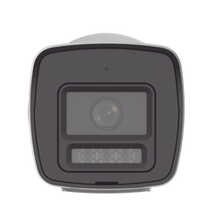 [PROTECCIÓN ACTIVA] Bala IP 4 Megapixel / Lente 2.8 mm / Dual Light (30 mts IR + 20 mts Luz Blanca)  / Audio de Dos Vías /  Luz Intermitente y Alerta de Audio / Micrófono Integrado / ACUSENSE Lite / Exterior IP67 / H.265 / PoE