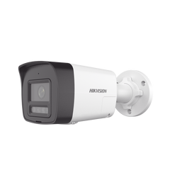 [PROTECCIÓN ACTIVA] Bala IP 4 Megapixel / Lente 2.8 mm / Dual Light (30 mts IR + 20 mts Luz Blanca)  / Audio de Dos Vías /  Luz Intermitente y Alerta de Audio / Micrófono Integrado / ACUSENSE Lite / Exterior IP67 / H.265 / PoE
