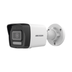 Bala IP 6 Megapixel / Lente 2.8 mm / Dual Light (30 mts IR + 30 mts Luz Blanca) / Micrófono Integrado / ACUSENSE Lite / Exterior IP67 / H.265 / PoE