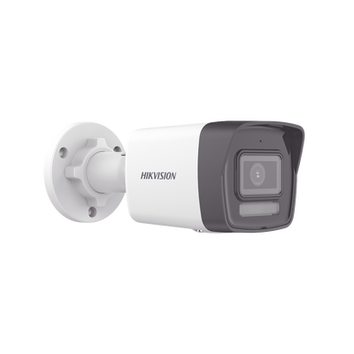 [Dual Light] Bala IP 6 Megapixel / Lente 2.8 mm / 30 mts IR + 30 mts Luz Blanca / Micrófono Integrado / ACUSENSE Lite / Exterior IP67 / H.265 / PoE / Micro SD