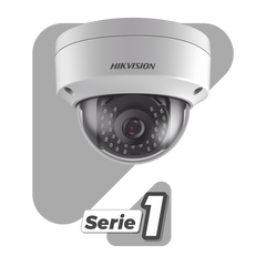 Domo IP 4 Megapixel / Lente 2.8 mm / 30 mts IR / WDR 120 dB / Exterior IP67 / Hik-Connect P2P / H.265+ / PoE / ONVIF