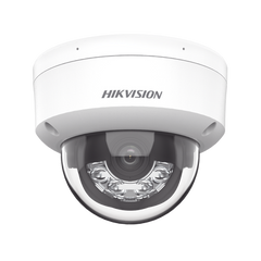[Dual Light] Domo IP 6 Megapixel / Lente 2.8 mm / 30 mts IR + 30 mts Luz Blanca / Micrófono Integrado / ACUSENSE Lite / Exterior IP67 / H.265 / PoE / ONVIF