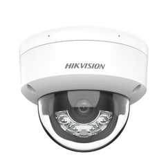 [Dual Light] Domo IP 8 Megapixel (4K) / Lente 2.8 mm / 30 mts IR + 30 mts Luz Blanca / Micrófono Integrado / Antivandálico IK08 / ACUSENSE Lite / Exterior IP67 / H.265 / PoE / Micro SD