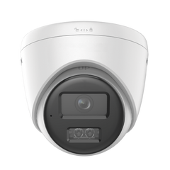 [Dual Light] Turret IP 8 Megapixel (4K) / Lente 2.8 mm / 30 mts IR + 30 mts Luz Blanca / Micrófono Integrado / ACUSENSE Lite / Exterior IP67 / H.265 / PoE / ONVIF / Micro SD