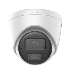 [Dual Light] Turret IP 8 Megapixel (4K) / Lente 2.8 mm / 30 mts IR + 30 mts Luz Blanca / Micrófono Integrado / ACUSENSE Lite / Exterior IP67 / H.265 / PoE / ONVIF / Micro SD