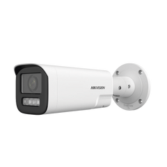 Bala IP 4 Megapíxel / Lente Mot. 2.8 a 12 mm / Dual Light (50 mts IR + 50 mts Luz Blanca) / ACUSENSE Lite / Audio de Dos Vías /  Luz Intermitente y Alerta de Audio / Exterior IP67 / WDR 120 dB / PoE  / Micro SD
