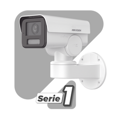 Bala IP PTZ 4 Megapixel / Lente Mot. 2.8 a 12 mm  / Luz IR 50 mts / WDR 120 dB  / PoE / IP66 / Microfono Integrado / Micro SD / Ultra Baja Iluminación