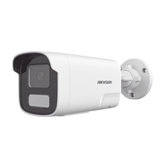[PROTECCIÓN ACTIVA] Bala IP 4 Megapíxel / Motion Detection 2.0 (Detección de Humanos y Vehiculos) / Lente 4 mm / Audio de Dos Vías / Luz Intermitente y Alerta de Audio / 50 Mts IR EXIR 2.0 / Exterior IP67 / WDR 120 dB / PoE