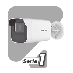 [Dual Light] Bala IP 8 Megapixel  (4K) / Lente 4 mm / 50 mts IR + 50 mts Luz Blanca / Micrófono Integrado / ACUSENSE Lite / Exterior IP67 / H.265 / PoE  / Micro SD