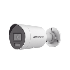 [Dual Light + 2 Micrófonos Integrados] Bala IP 2 Megapixel / Lente 2.8 mm / 40 mts Luz Blanca + 40 mts IR / ACUSENSE / Exterior IP67 / WDR 120 dB / PoE  / Micro SD / Metal / ACUSEEK