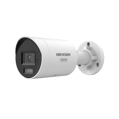 [Dual Light + ColorVu 3.0 + HikAI] Bala IP 6 Megapixel / Lente 2.8 mm / 40 mts IR + Luz Blanca / 2 Microfonos Integrados / Exterior IP67 /  WDR 130 dB / ACUSENSE 3.0 / Metal / NEMA 4X / ACUSEARCH