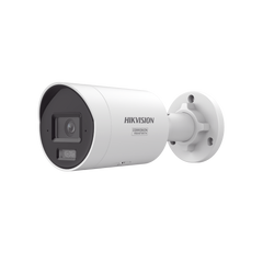 [Dual Light + ColorVu 3.0 + HikAI] Bala IP 6 Megapixel / Lente 2.8 mm / 40 mts IR + Luz Blanca / 2 Microfonos Integrados / Exterior IP67 / Estrobo Luz Blanca / WDR 130 dB / ACUSENSE 3.0 / Metal / NEMA 4X / ACUSEEK
