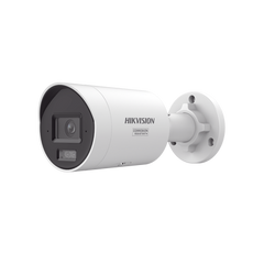 [Dual Light + ColorVu 3.0 + HikAI] Bala IP 6 Megapixel / Lente 2.8 mm / 40 mts IR + Luz Blanca / 2 Microfonos Integrados / Exterior IP67 / Estrobo Azul y Rojo /  WDR 130 dB / ACUSENSE 3.0 / Metal / NEMA 4X / ACUSEARCH