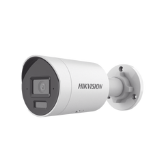 [Dual Light + 2 Micrófonos Integrados] Bala IP 8 Megapixel (4K) / Lente 2.8 mm / 40 mts Luz Blanca + 40 mts IR / ACUSENSE / Exterior IP67 / WDR 120 dB / PoE  / Micro SD / Metal / ACUSEEK
