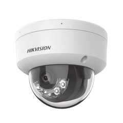 [Dual Light + 2 Micrófonos Integrados] Domo IP 2 Megapixel / Lente 2.8 mm / 30 mts Luz Blanca + 30 mts IR / ACUSENSE / Exterior IP67 / IK10 / WDR 120 dB / PoE / ONVIF / Micro SD / Metal / ACUSEEK