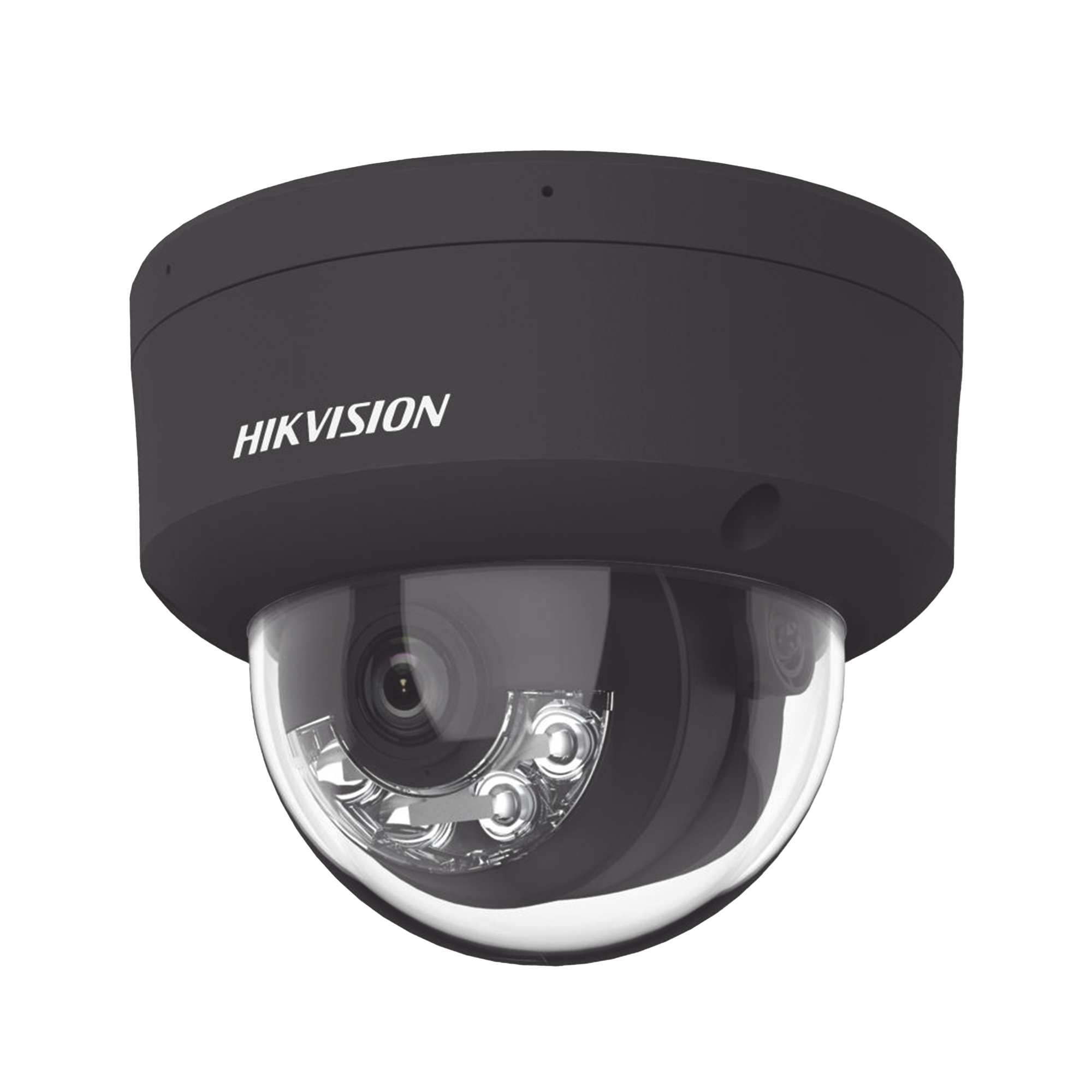 Domo IP 4 Megapixel / Color Negro / Lente 2.8 mm / Dual Light (30 mts Luz Blanca + 30 mts IR) / 2 Micrófonos Integrados / ACUSENSE / Exterior IP67 / IK10 / WDR 120 dB / PoE / ONVIF / Micro SD / Metal / ACUSEEK