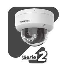 [Dual Light + 2 Micrófonos Integrados] Domo IP 6 Megapixel / Lente 2.8 mm / 30 mts Luz Blanca + 30 mts IR / ACUSENSE / Exterior IP67 / IK10 / WDR 120 dB / PoE / ONVIF / Micro SD / Metal / ACUSEARCH