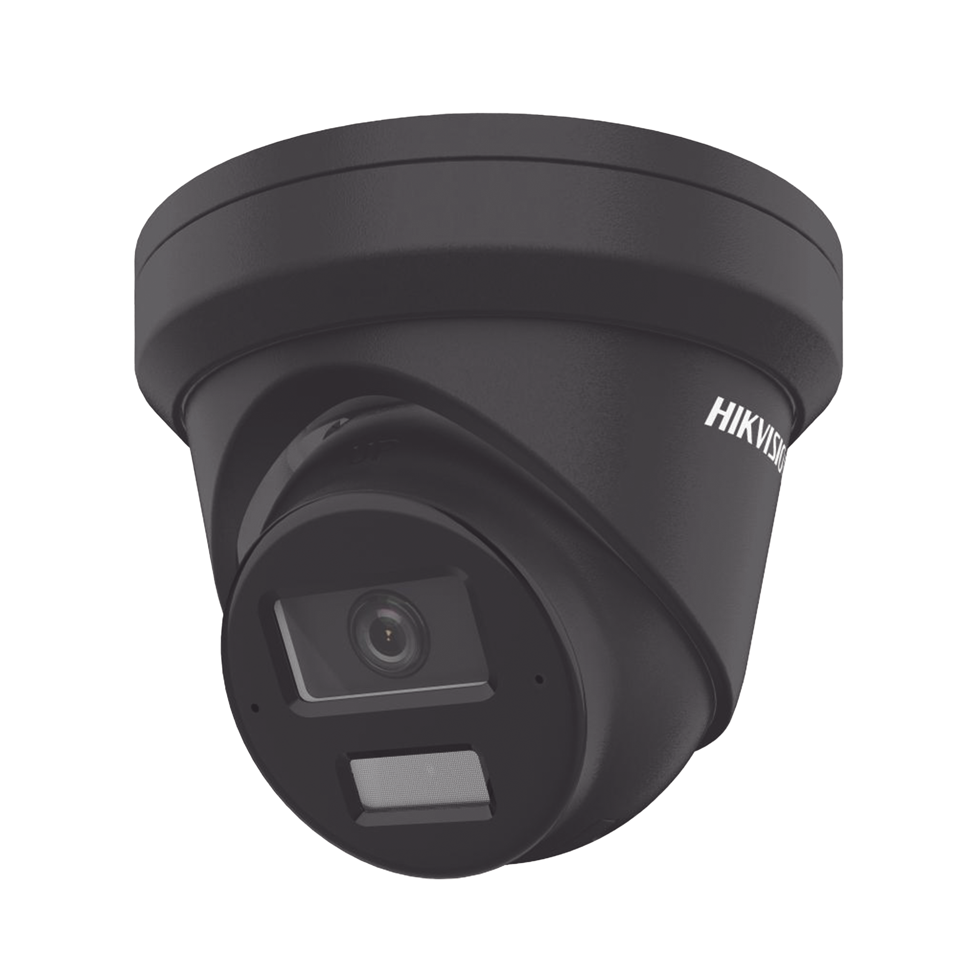 [Dual Light + 2 Micrófonos de Doble Matriz] Turret IP 4 Megapixel / Color Negro / Lente 2.8 mm / 30 mts Luz Blanca + 30 mts IR / ACUSENSE / Exterior IP67 / WDR 120 dB / PoE / ONVIF / Micro SD / Metal / ACUSEEK