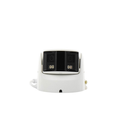 [FlexVu] [ PROTECCIÓN ACTIVA ] Turret IP Panorámica 4 Megapíxel / 2 Lentes 2.8 mm (180°) / Imagen a Color 24/7 (ColorVu) / PoE / WDR 130° / IP67 / ACUSENSE / Luz Estroboscópica y Alarma Audible / 30 mts Luz Blanca / Mic