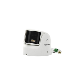 [FlexVu] [PROTECCIÓN ACTIVA] Turret IP Panorámica 4 Megapíxel / 2 Lentes 2.8 mm (180°) / Imagen a Color 24/7 (ColorVu) / PoE / WDR 130° / IP67 / ACUSENSE / Luz Estroboscópica y Alarma Audible / 30 mts Luz Blanca / Mic