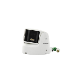 [FlexVu] [ PROTECCIÓN ACTIVA ] Turret IP Panorámica 4 Megapíxel / 2 Lentes 2.8 mm (180°) / Imagen a Color 24/7 (ColorVu) / PoE / WDR 130° / IP67 / ACUSENSE / Luz Estroboscópica y Alarma Audible / 30 mts Luz Blanca / Mic