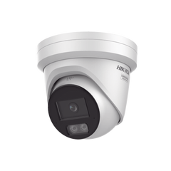 [Dual Light + ColorVu 3.0 + HikAI] Turret IP 6 Megapixel / Lente 2.8 mm / 30 mts IR + Luz Blanca / 2 Microfonos Integrados / Exterior IP67 / Estrobo Luz Blanca / WDR 130 dB / ACUSENSE 3.0 / Metal / NEMA 4X / ACUSEEK