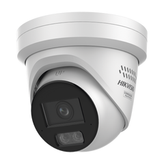 [Dual Light + ColorVu 3.0 + HikAI] Turret IP 8 Megapixel / Lente 2.8 mm / 30 mts IR + Luz Blanca / 2 Microfonos Integrados / Exterior IP67 / Estrobo Azul y Rojo / WDR 130 dB / ACUSENSE 3.0 / Metal / NEMA 4X / ACUSEEK