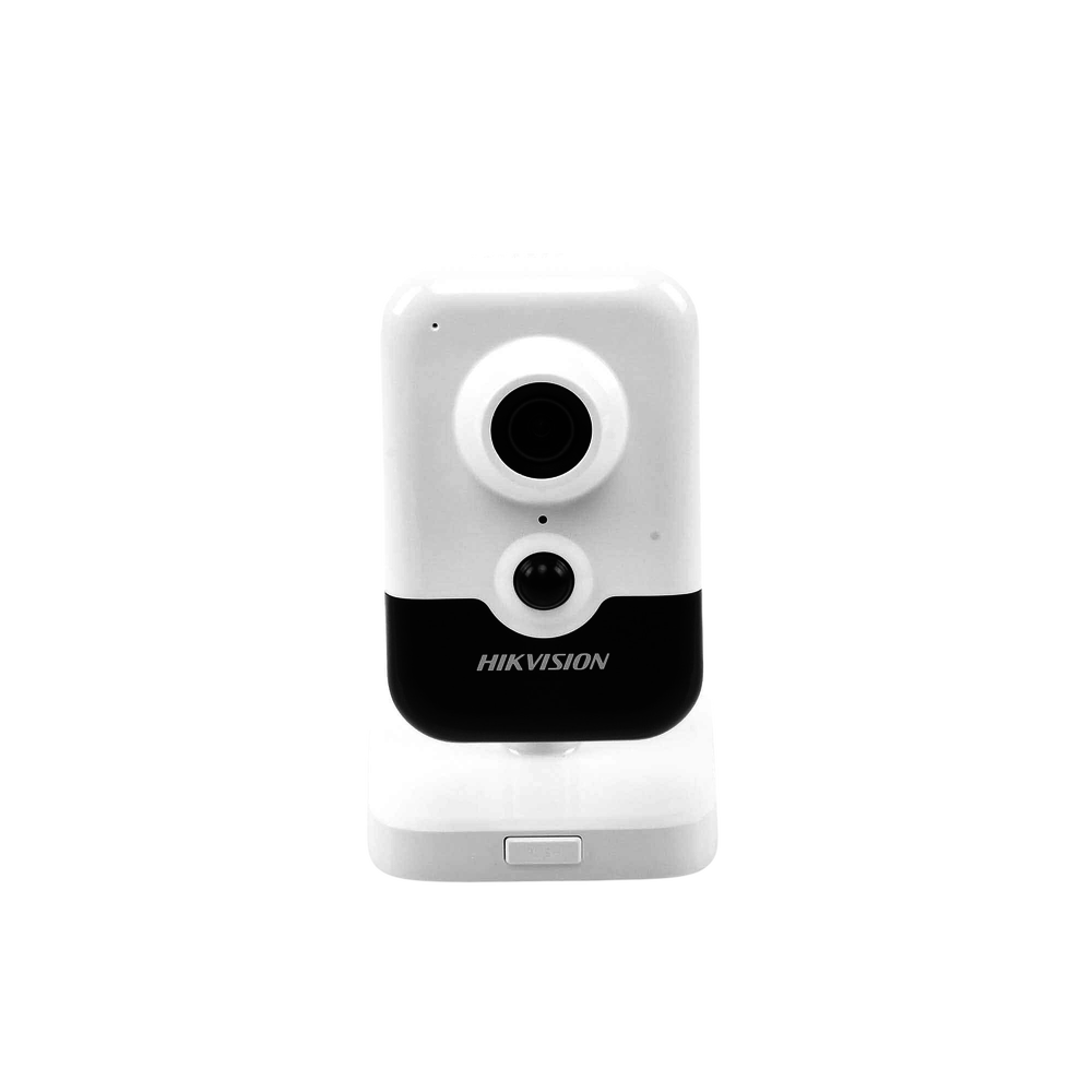 Cubo IP 4 Megapixel / Serie PRO / Lente 2.8 mm / 10 mts IR EXIR / PoE / Sensor PIR / H.265+ / Interior / Audio de Dos Vías / PoE / MicroSD / ONVIF / ACUSEEK