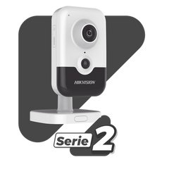 Cubo IP 4 Megapixel / Serie PRO / Lente 2.8 mm / 10 mts IR EXIR / PoE / Sensor PIR / H.265+ / Interior / Audio de Dos Vías / PoE / MicroSD / ONVIF