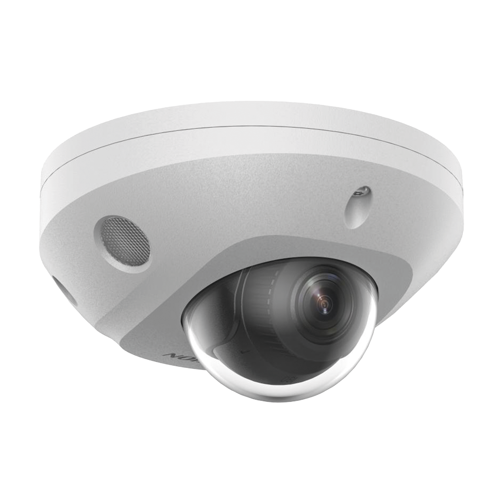 [Dual Light + 2 Micrófonos Integrados] Mini Domo IP 6 Megapixel / Lente 2.8 mm / 30 mts Luz Blanca + 30 mts IR / ACUSENSE / Exterior IP67 / IK8 /  WDR 120 dB / PoE / ONVIF / Micro SD / ACUSEEK