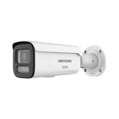 [Dual Light + ColorVu 3.0 + HikAI] Bala IP 6 Megapixel / Lente Mot. 2.8 a 12 mm / 60 mts IR + Luz Blanca / Exterior IP67 / WDR 130 dB / ACUSENSE 3.0 / Metal / NEMA 4X / ACUSEARCH
