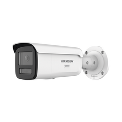 [Dual Light + ColorVu 3.0 + HikAI] Bala IP 6 Megapixel / Lente 4 mm / 60 mts IR + Luz Blanca / Exterior IP67 / Estrobo Luz Blanca / WDR 130 dB / ACUSENSE 3.0 / Metal / NEMA 4X / ACUSEARCH