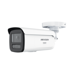 [Dual Light + ColorVu 3.0 + HikAI] Bala IP 6 Megapixel / Lente 4 mm / 60 mts IR + Luz Blanca / Exterior IP67 / Estrobo Azul y Rojo / WDR 130 dB / ACUSENSE 3.0 / Metal / NEMA 4X / ACUSEEK