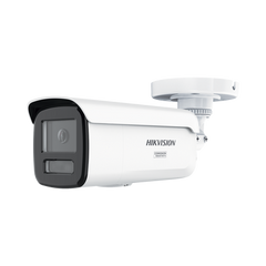 [Dual Light + ColorVu 3.0 + HikAI] Bala IP 6 Megapixel / Lente 4 mm / 60 mts IR + Luz Blanca / Exterior IP67 / Estrobo Azul y Rojo / WDR 130 dB / ACUSENSE 3.0 / Metal / NEMA 4X / ACUSEARCH