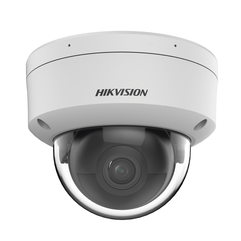 Domo IP 6 Megapixel / Lente 2.8 mm / 40 mts IR / Exterior IP67 / IK10 / Microfono Integrado / DARKFIGHTER / Audio y Alarma I/O / PoE / ONVIF / Micro SD / 4 Analíticos: AcuSense, Deteccion Facial, Conteo de Personas por Cruce y Zona