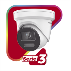 Turret IP 8 Megapixel / Imagen a color 24/7 / Lente 2.8 mm / Micrófono Integrado /Luz Blanca 40 mts / Exterior IP67 / Micrófono Integrado / WDR 130 dB / Entrada y salida de Audio y Alarma / Onvif / MicroSD