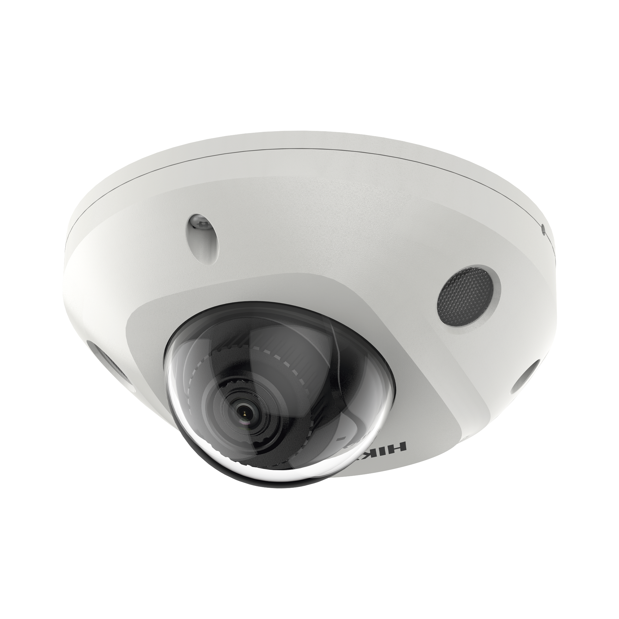 Mini Domo IP 6 Megapixel / Lente 2.8 mm / 30mts IR EXIR / Micrófono Integrado / Exterior IP67 / IK08 / PoE / DARKFIGHTER / Alarmas y Audio I/O / ONVIF / Micro SD / 4 Analíticos: AcuSense, Deteccion Facial, Conteo de Personas por Cruce y Zona