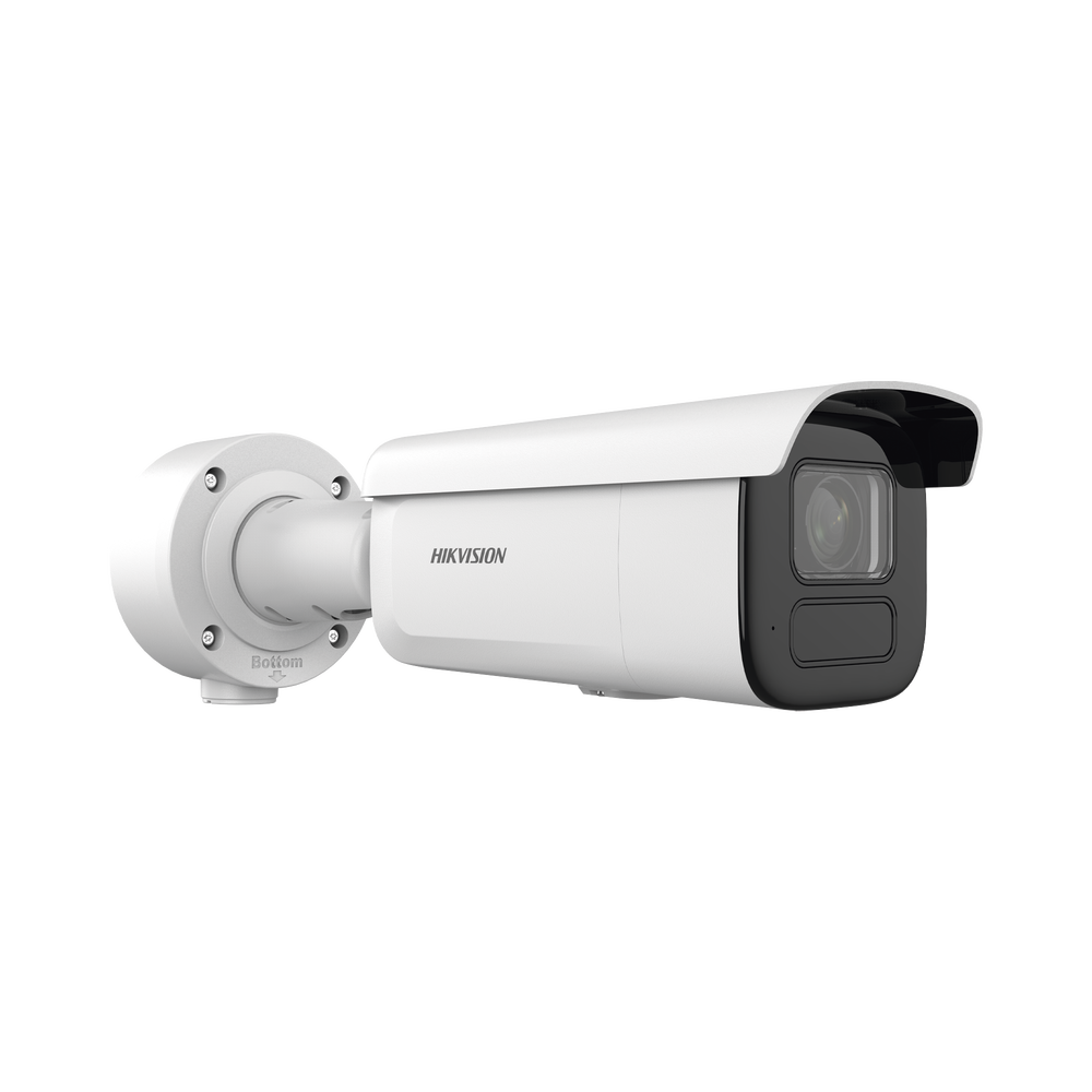 Bala IP 6 Megapixel / Lente Mot. 2.7 a 13.5 mm / 60 mts IR EXIR / Exterior IP67 / IK10 / DARKFIGHTER / PoE+ / Micro SD / Audio y Alarmas I/O / 4 Analíticos: AcuSense, Deteccion Facial, Conteo de Personas por Cruce y Zona