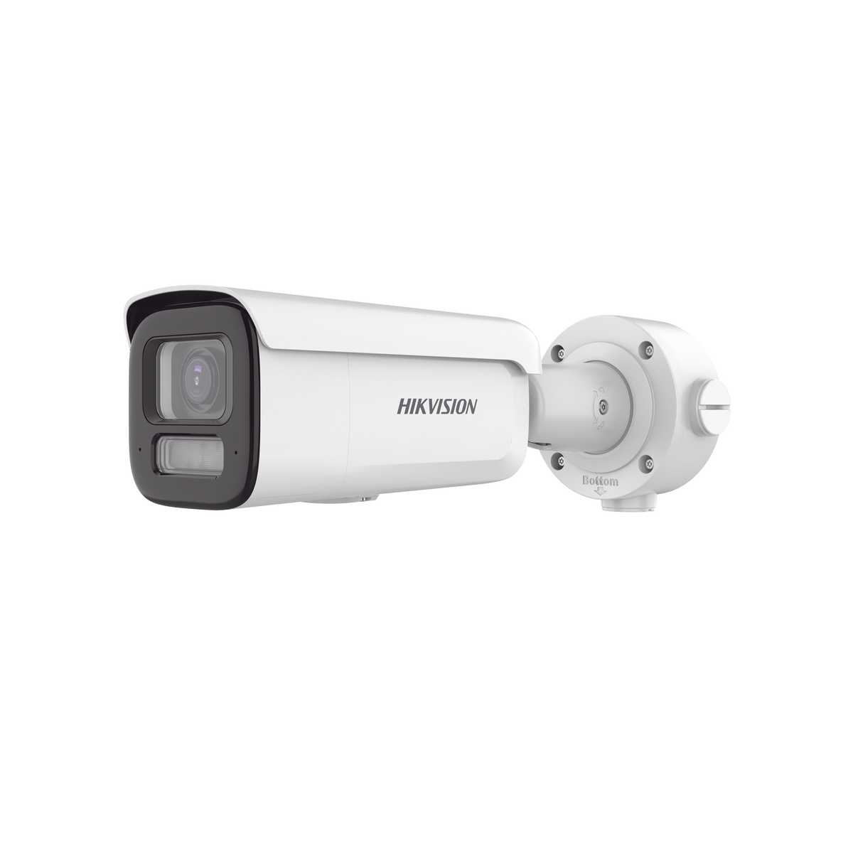 Bala IP 8 Megapixel (4K) / Lente Mot. 2.7 a 13.5 mm / Dual Light (60 mts IR + 60 mts Luz Blanca) / Darkfighter S / Exterior IP67  / IK10 / WDR 130 dB / 4 Analíticos: AcuSense, Deteccion Facial, Conteo de Personas por Cruce y Zona