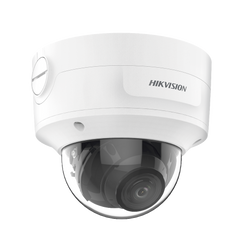 Domo IP 4 Megapixel / Lente Mot. 2.7 a 13.5 mm / 40 mts IR EXIR / Exterior IP66 / IK10 / DARKFIGHTER / Audio y Alarma I/O / PoE+ / ONVIF / Micro SD / 4 Analíticos: AcuSense, Deteccion Facial, Conteo de Personas por Cruce y Zona