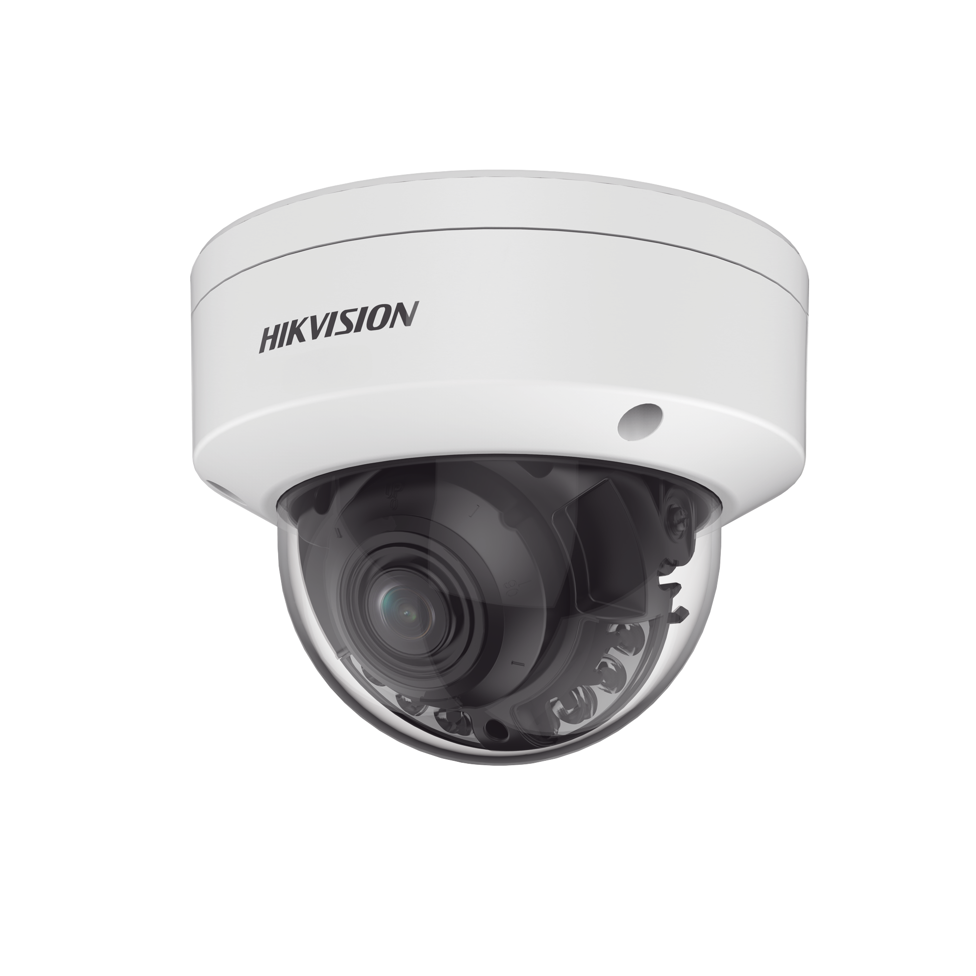 Domo IP 8 Megapixel (4K) / Lente Mot. 2.7 a 13.5 mm / Dual Light (40 mts IR + 40 mts Luz Blanca ) / Darkfighter S / Exterior IP67  / IK10 /WDR 130 dB / 4 Analíticos: AcuSense, Deteccion Facial, Conteo de Personas por Cruce y Zona