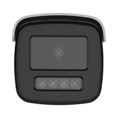 [ PROTECCIÓN ACTIVA ] Bala IP 4 Megapixel / Lente 4 mm / 60 mts IR / Exterior IP67 / Micrófono y Bocina Integrado (Audio de Dos Vías) / DARKFIGHTER / PoE+ / Luz Estroboscopica / ONVIF / Micro SD / 4 Analíticos