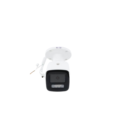 [ PROTECCIÓN ACTIVA ] Bala IP 4 Megapixel / Lente 4 mm / 60 mts IR / Exterior IP67 / Micrófono y Bocina Integrado (Audio de Dos Vías) / DARKFIGHTER / PoE+ / Luz Estroboscopica / ONVIF / Micro SD / 4 Analíticos
