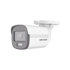 [Dual Light + ColorVu] Bala TURBOHD 2 Megapixel (1080p) / Lente 2.8 mm / 20 mts IR + 20 mts Luz Blanca / Gran Angular 105° / Exterior IP67 / Micrófono Integrado / dWDR / 4 Tecnologías