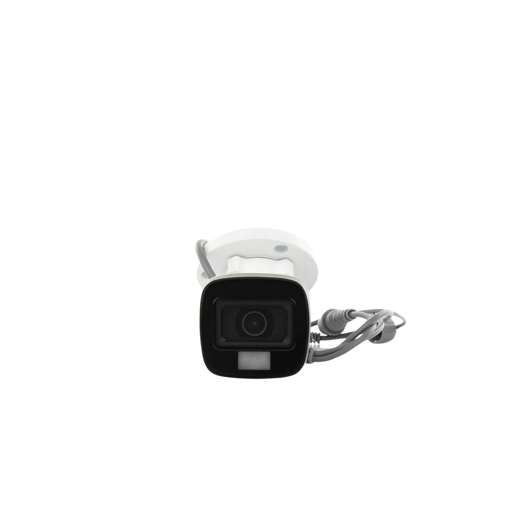 [Dual Light + ColorVu] Bala TURBOHD 2 Megapixel (1080p) / Lente 2.8 mm / 30 mts IR EXIR + 20 mts Luz Blanca / Micrófono Integrado / Gran Angular 101° / Exterior IP67 / 4 Tecnologías